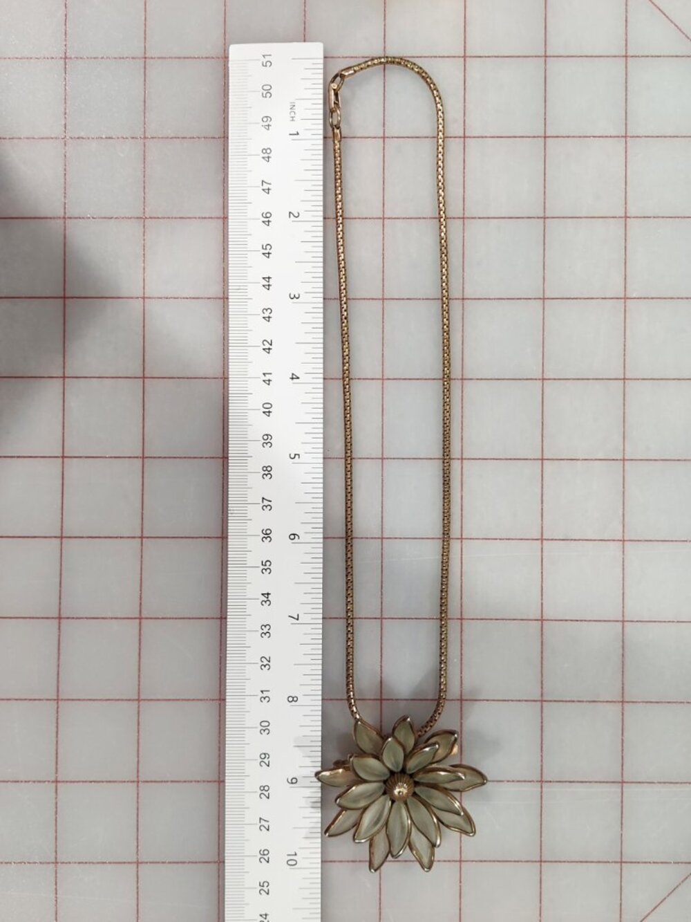 VTG Signed Crown Trifari Frosted Water Lily Necklace Earrings Woodland Fantasies - Picture 2 of 8